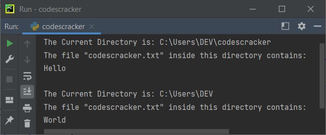 python os module change directory