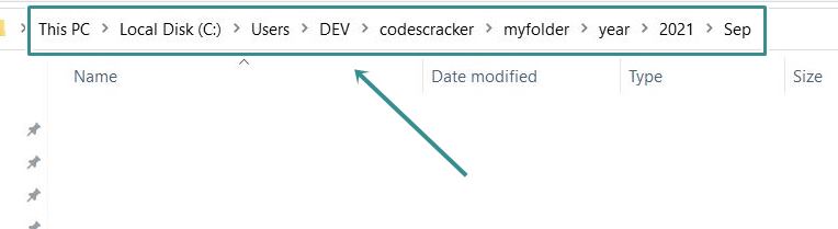 python os module makedirs example