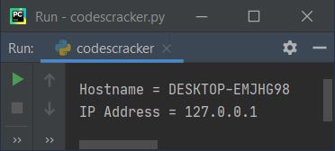 python program get ip address