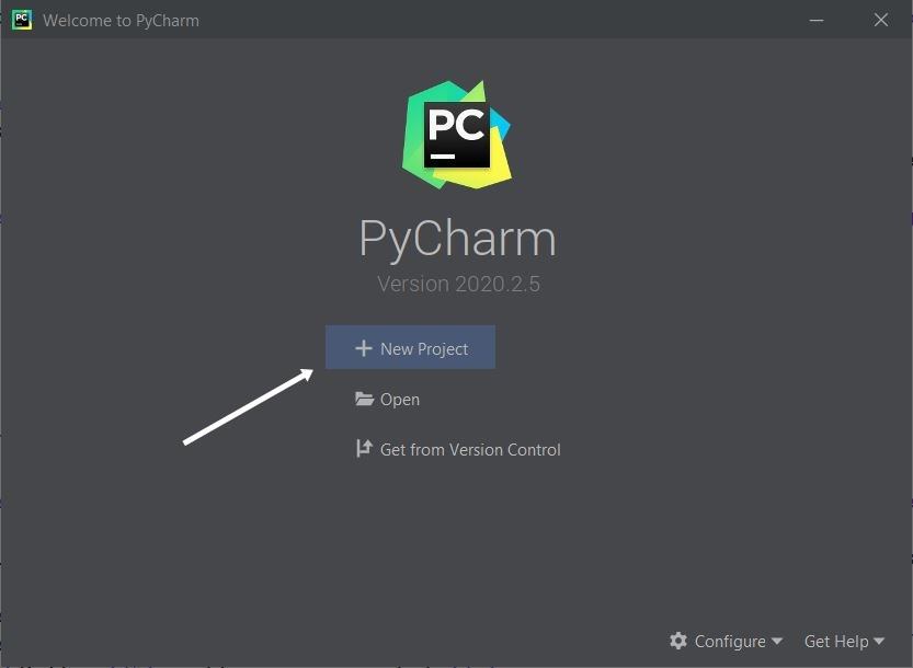 python pycharm setup