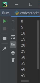 python range function program