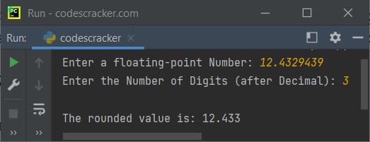 python round function