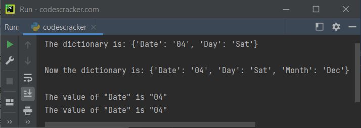 python setdefault function