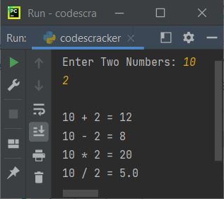 subtraction python