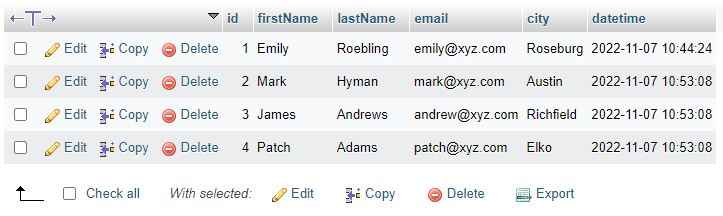 sql insert multiple data into table at once