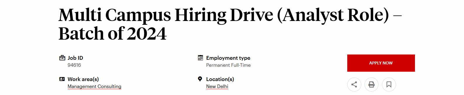 Bain & Company Off Campus Drive 2025 | Freshers | Analyst | Any Graduate | INR ₹4-8 LPA