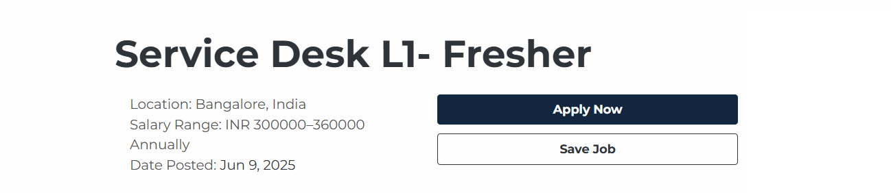 Zones LLC Off Campus Drive 2025 – Hiring Freshers As Service Desk | INR 300000 - 360000
                                Annually